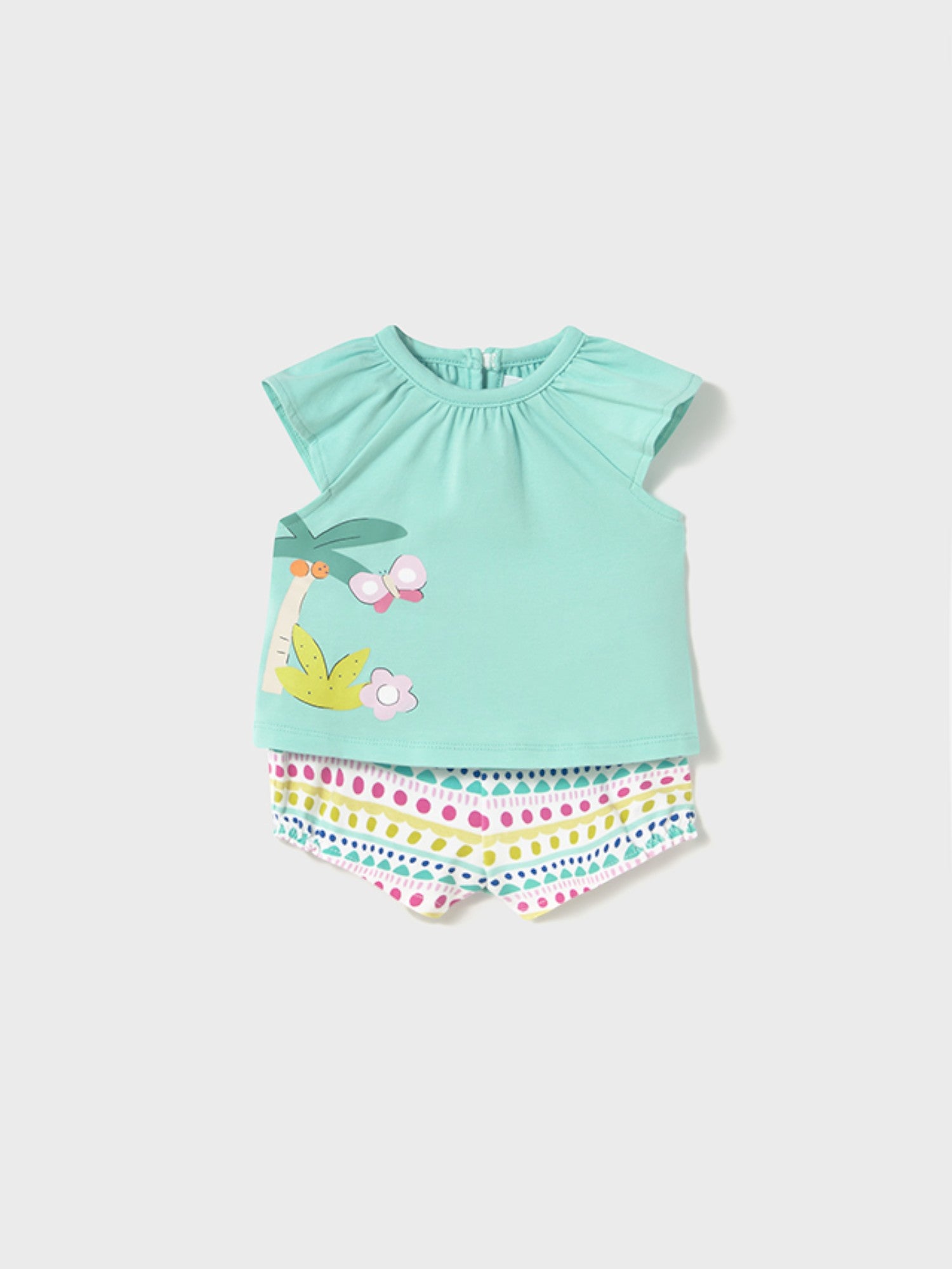 Completo punto 4 pezzi Bimba VERDE 1671 /V - NANU' BABY