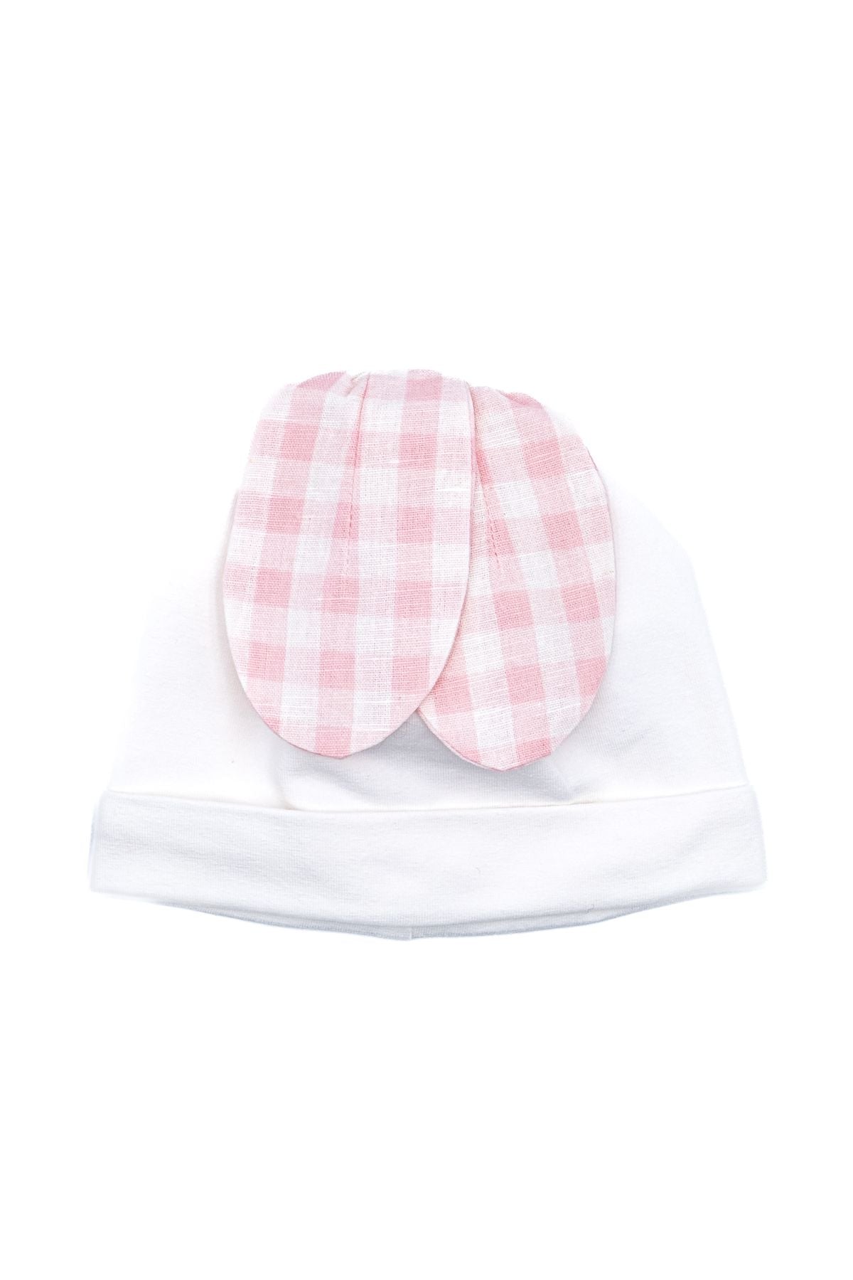 Cuffia Coniglietta Neonata VANIGLIA EL2573 - NANU' BABY