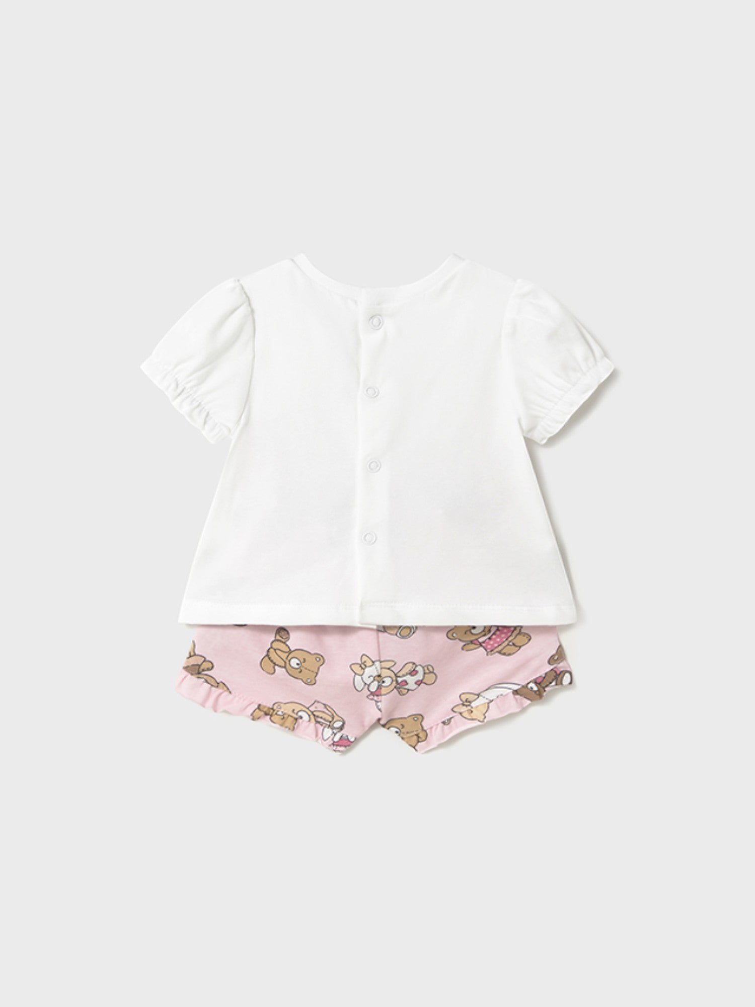 Completo short Bimba ROSA 1256 /R - NANU' BABY