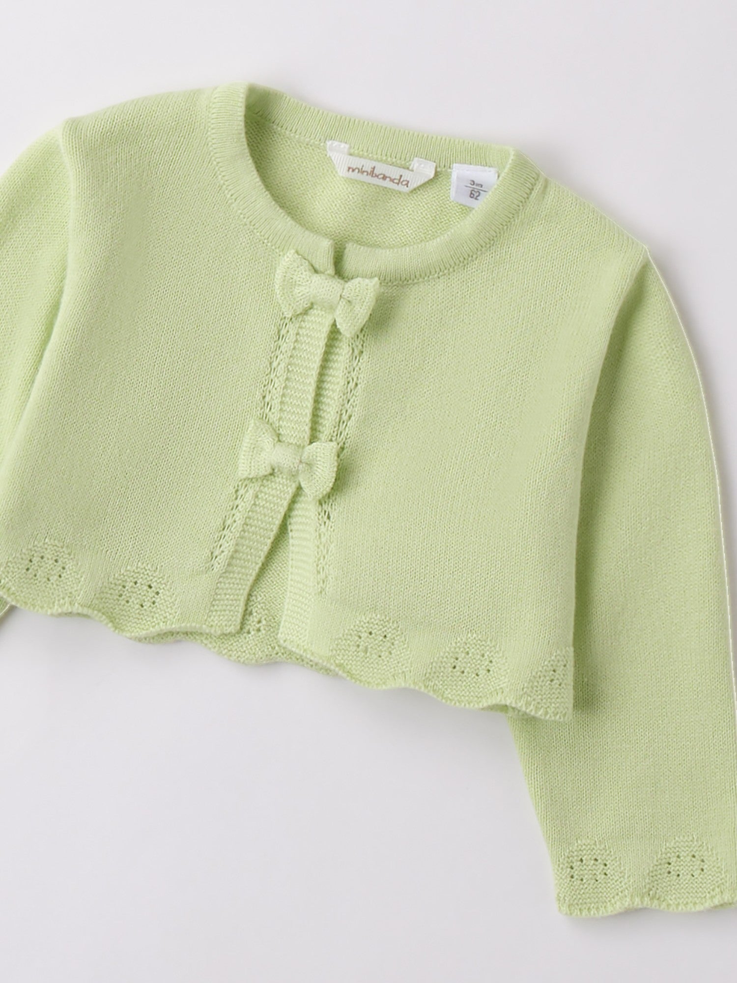 Cardigan Scaldacuore Bimba VERDE 3B764/5422 - NANU' BABY