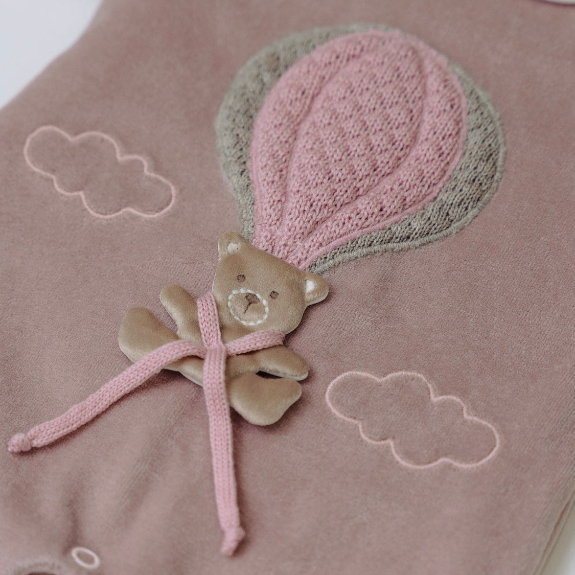 Tutina Mongolfiera Neonata ROSA IN5714/M - NANU' BABY