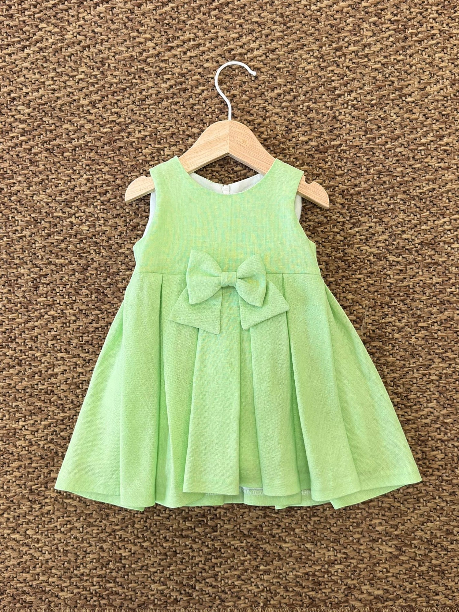 Abito Bimba VERDE FF39007/T26/V - NANU' BABY