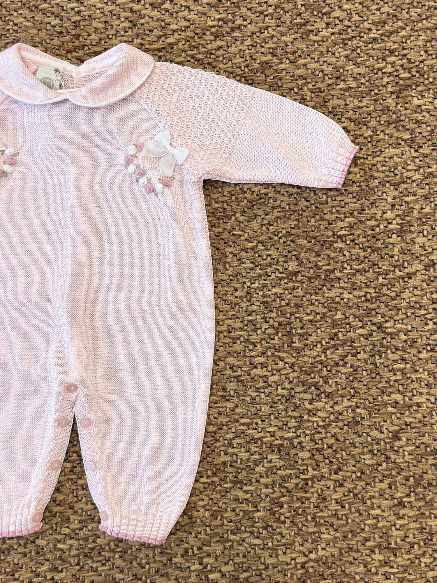 Tutina Neonata ROSA EB2410/R - NANU' BABY
