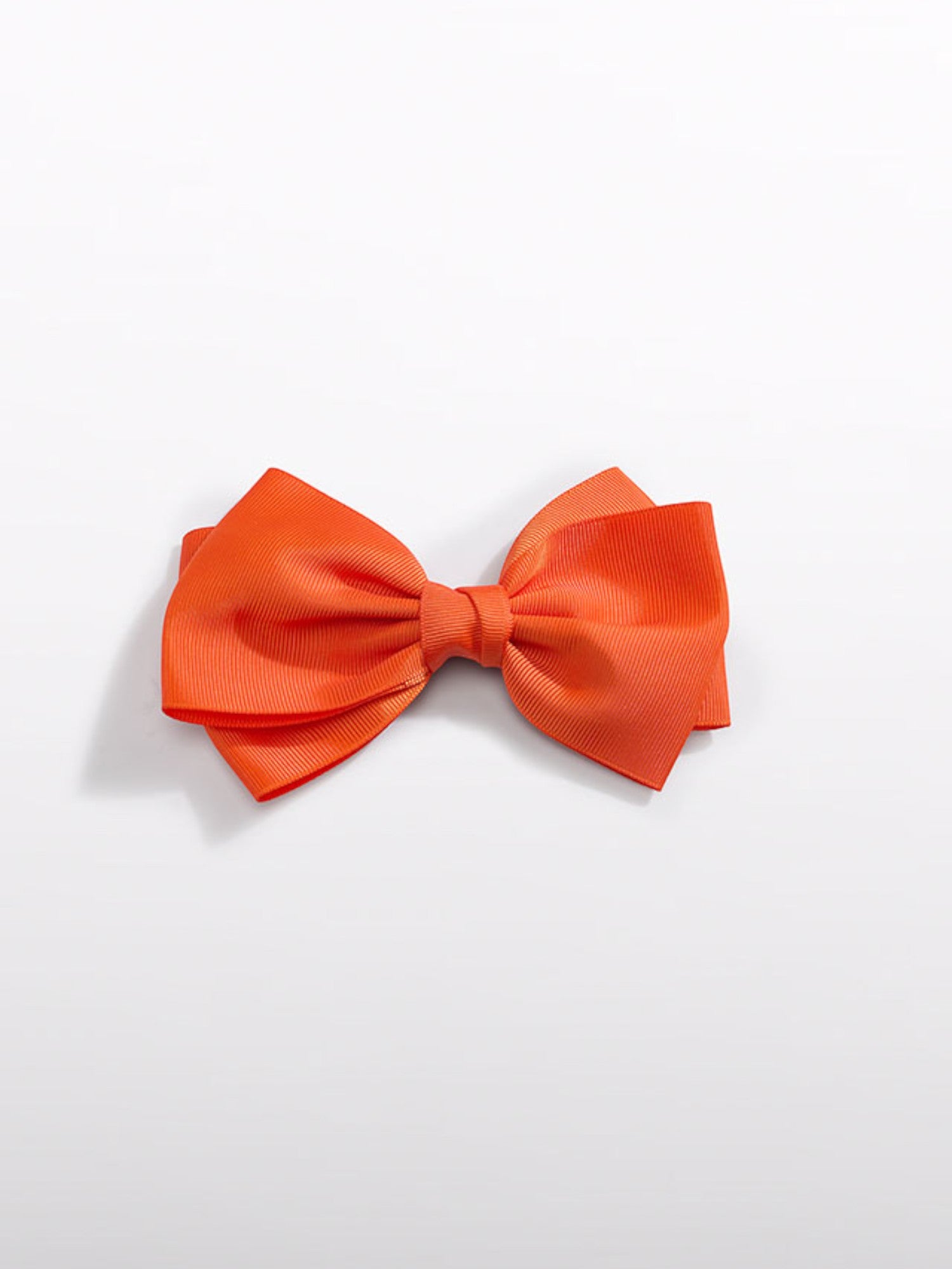 Fermaglio fiocco doppio ARANCIO 5440 /72 - NANU' BABY