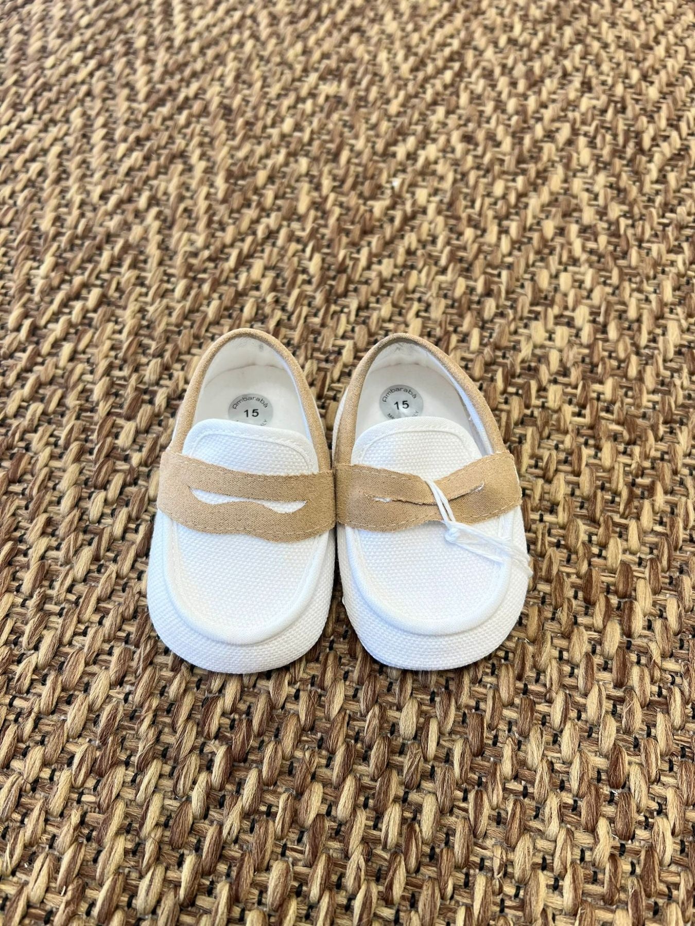 Mocassino Bimbo BEIGE SM3992/T088 - NANU' BABY