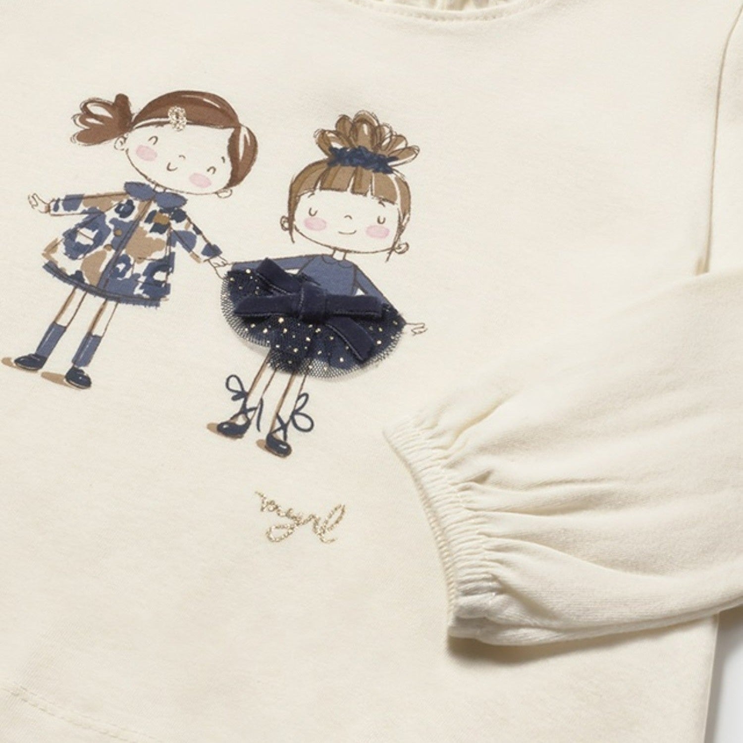 Maglietta m/l vestir Bimba PANNA 2075/79 - NANU' BABY