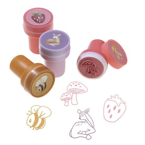 Set 16 timbrini Fairy Garden MULTICOLORE 126015