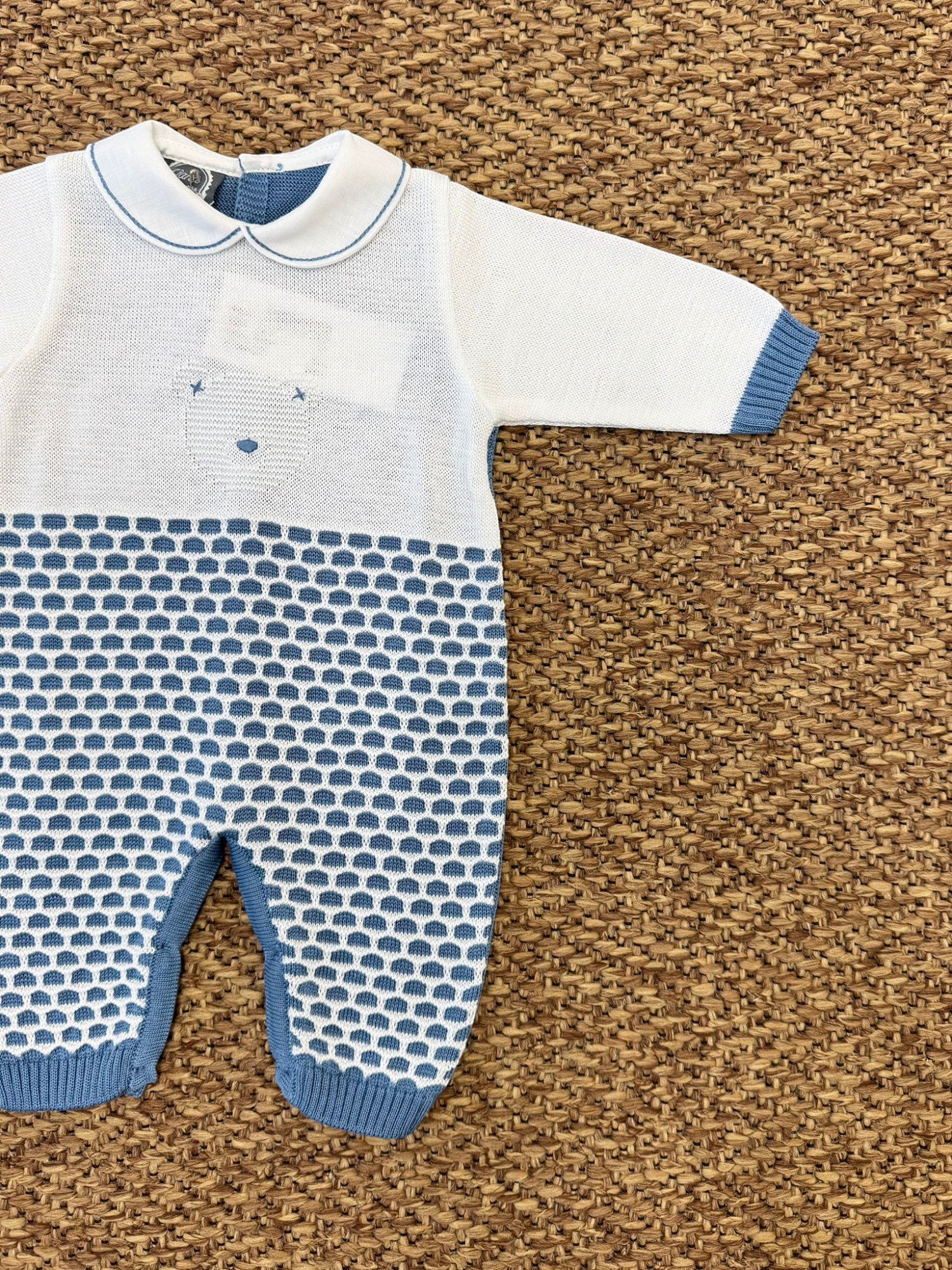 Tutina Neonato BIANCO EB7210 - NANU' BABY