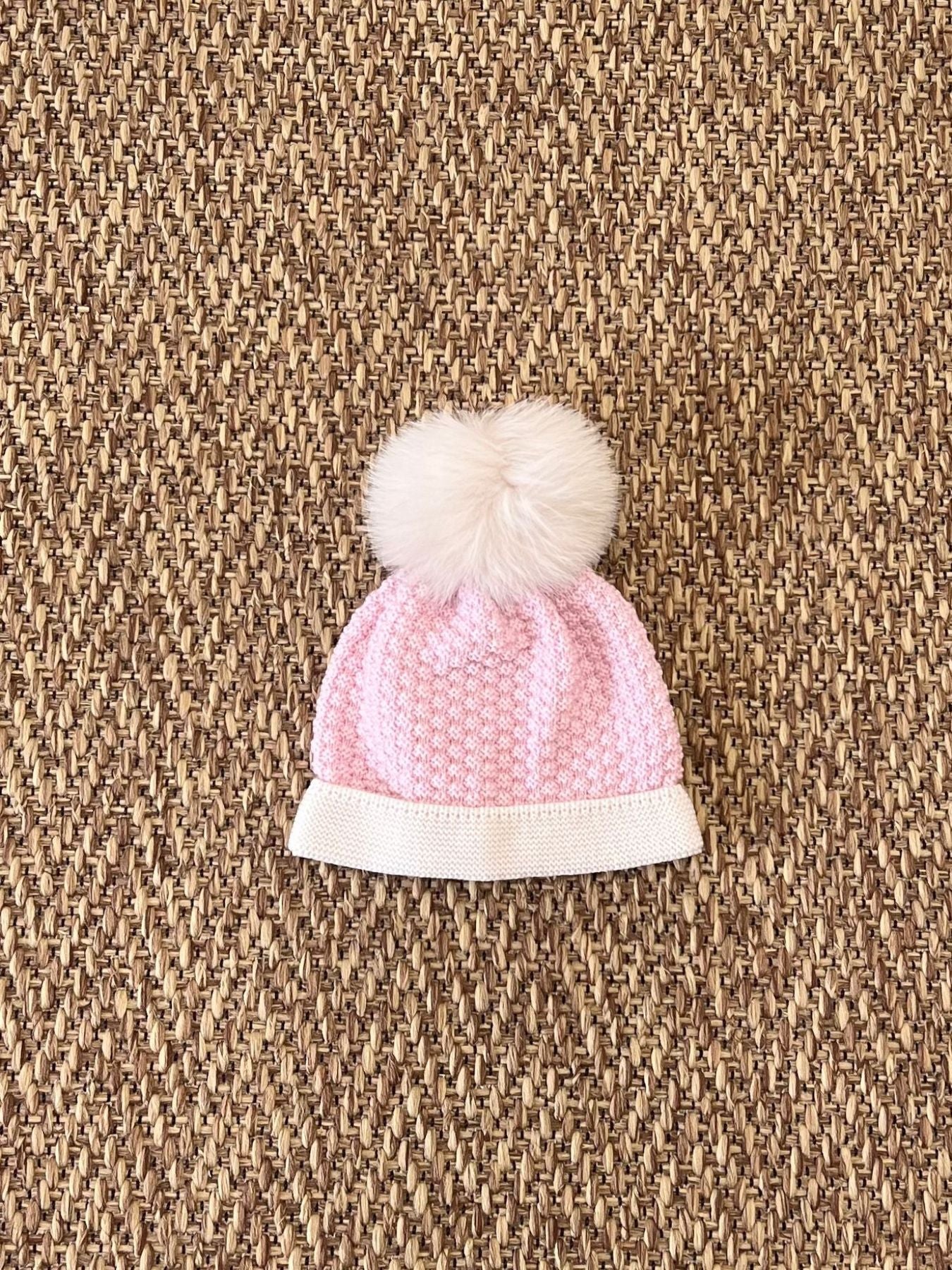 Cuffia Mongolfiera Neonata MARSALA IB5371/M - NANU' BABY