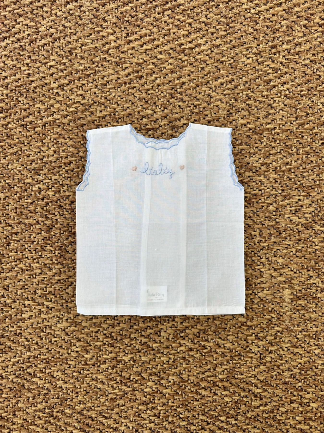 Camicina Neonato TORTORA BABY CUORI CAM 10/C - NANU' BABY