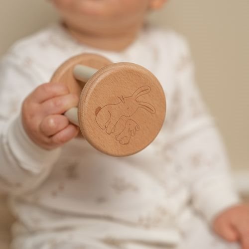 Rullo sonaglio - Coniglietto MULTICOLORE LD8860 - NANU' BABY