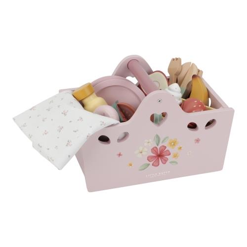 Set da gioco per picnic in legno MULTICOLORE LD8025 - NANU' BABY