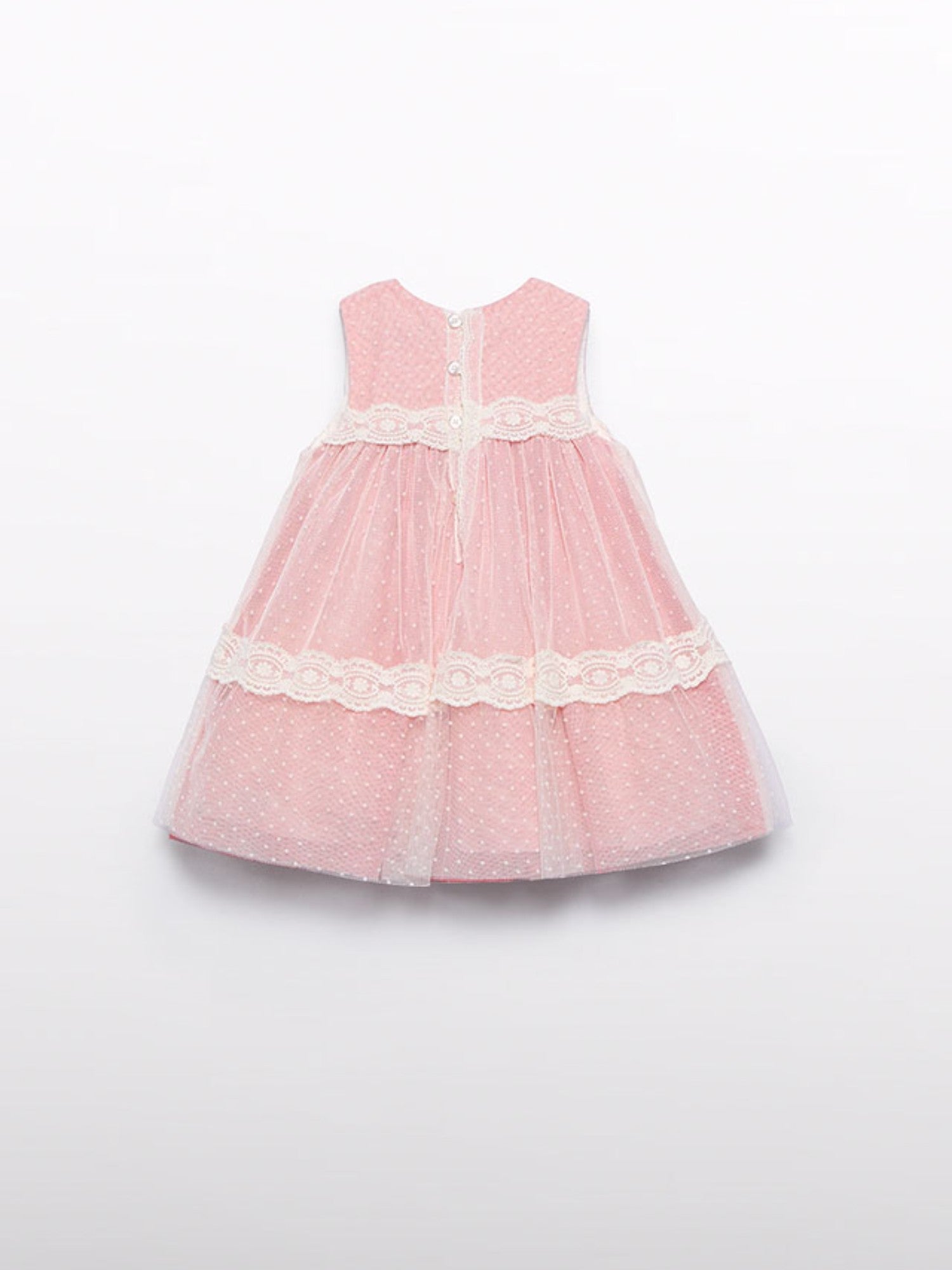 Abito tulle plumetis Bimba ROSA 5016 /84 - NANU' BABY