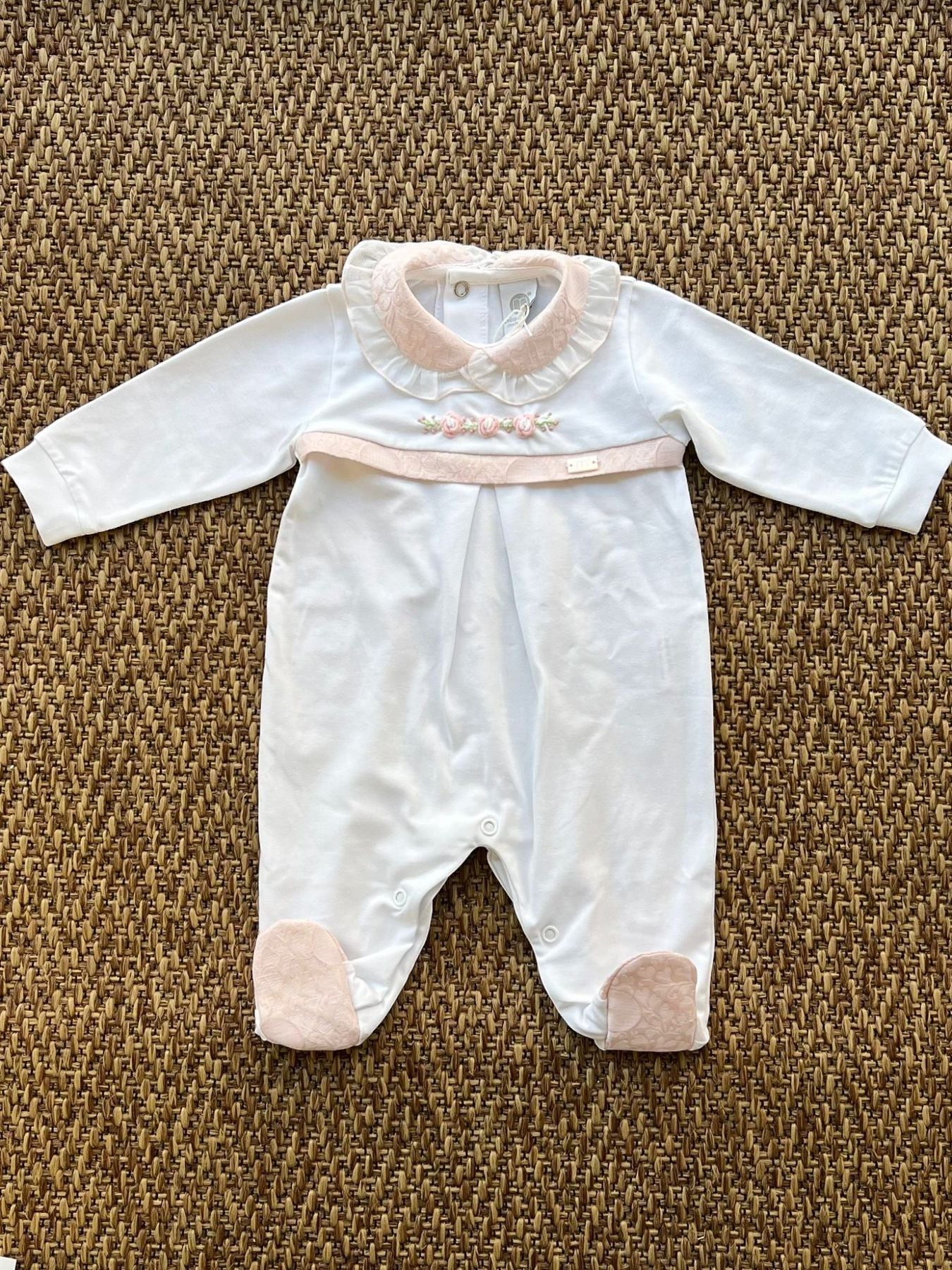 Tutina Neonata BIANCO EP2714 - NANU' BABY