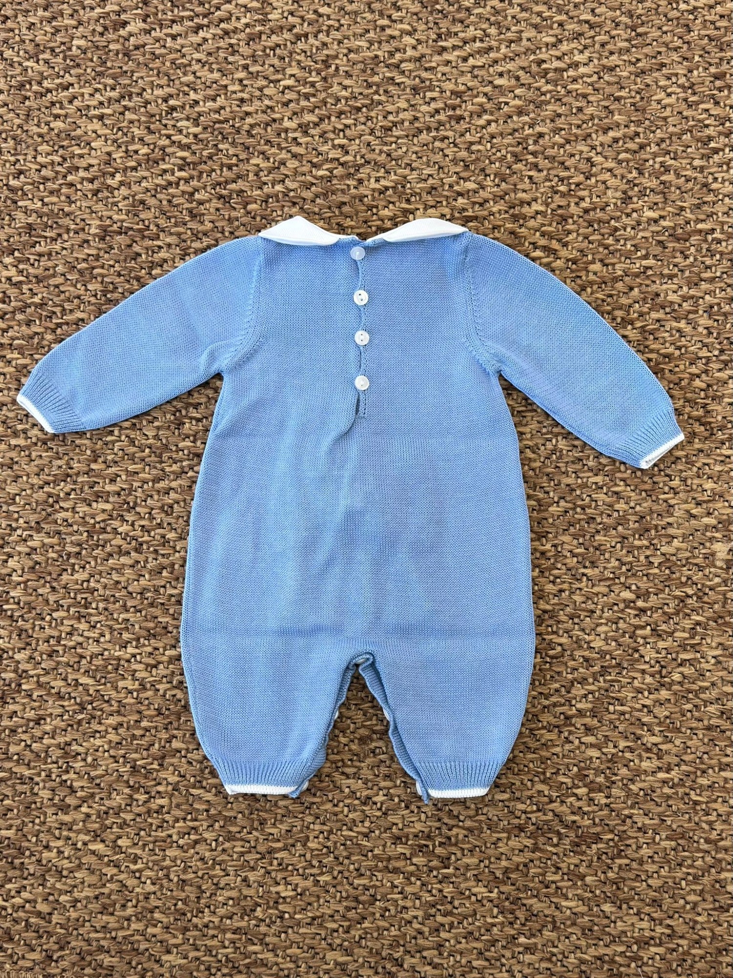 Tutina Neonato AZZURRO T62L/1201 - NANU' BABY