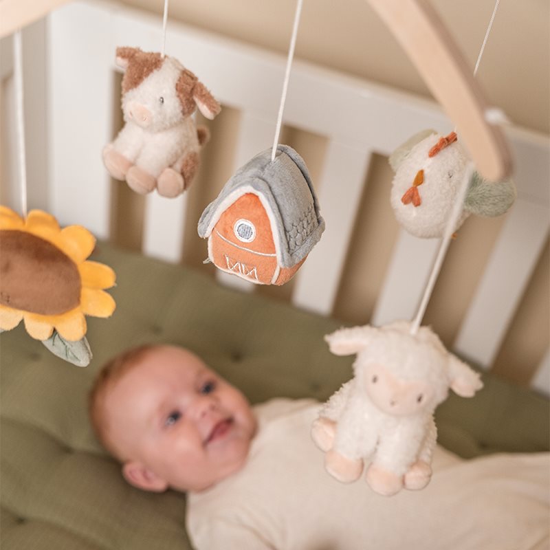 Giostrina musicale in legno Piccola Fattoria MULTICOLORE LD8818 - NANU' BABY