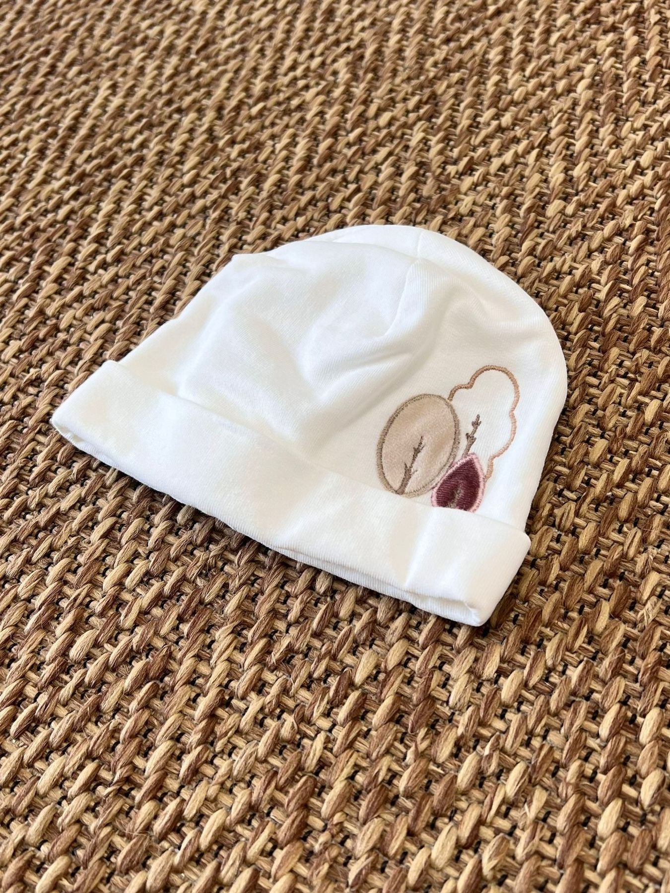 Cuffia Village Neonata VANIGLIA IB2773SP - NANU' BABY