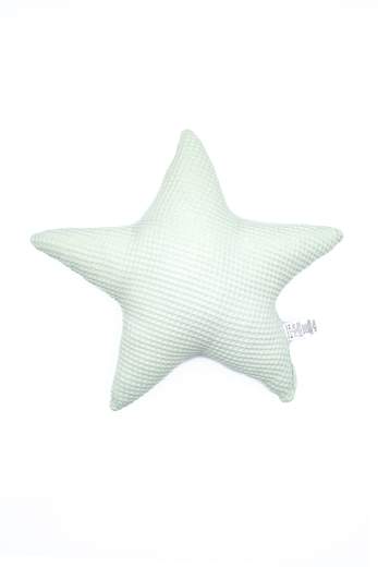 Cuscino in cotone a forma di stella VERDE NEST NT65/V - NANU' BABY