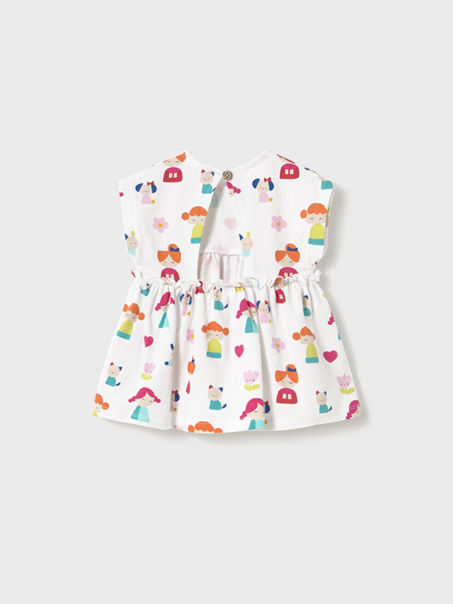 Abito Bimba BIANCO 1870 /B - NANU' BABY