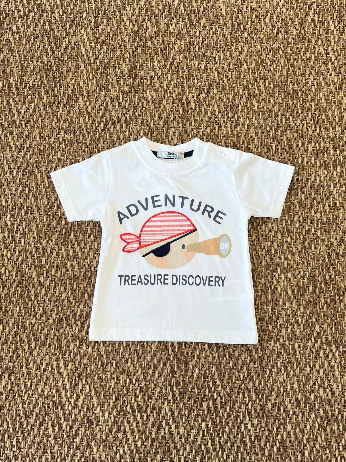 T-shirt Bimbo BIANCO DK509/PV24 - NANU' BABY