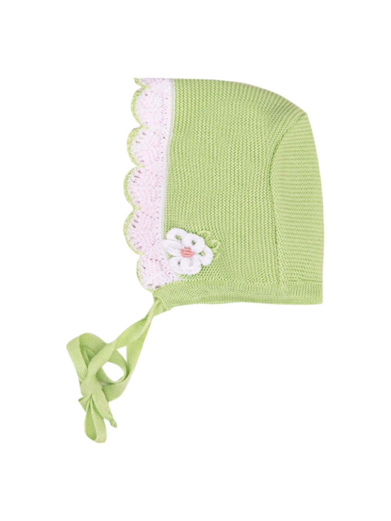 Cuffia Neonata VERDE EP20CU - NANU' BABY