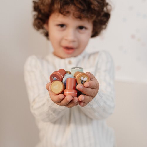 Set 16 timbrini Little Farm MULTICOLORE 126008 - NANU' BABY