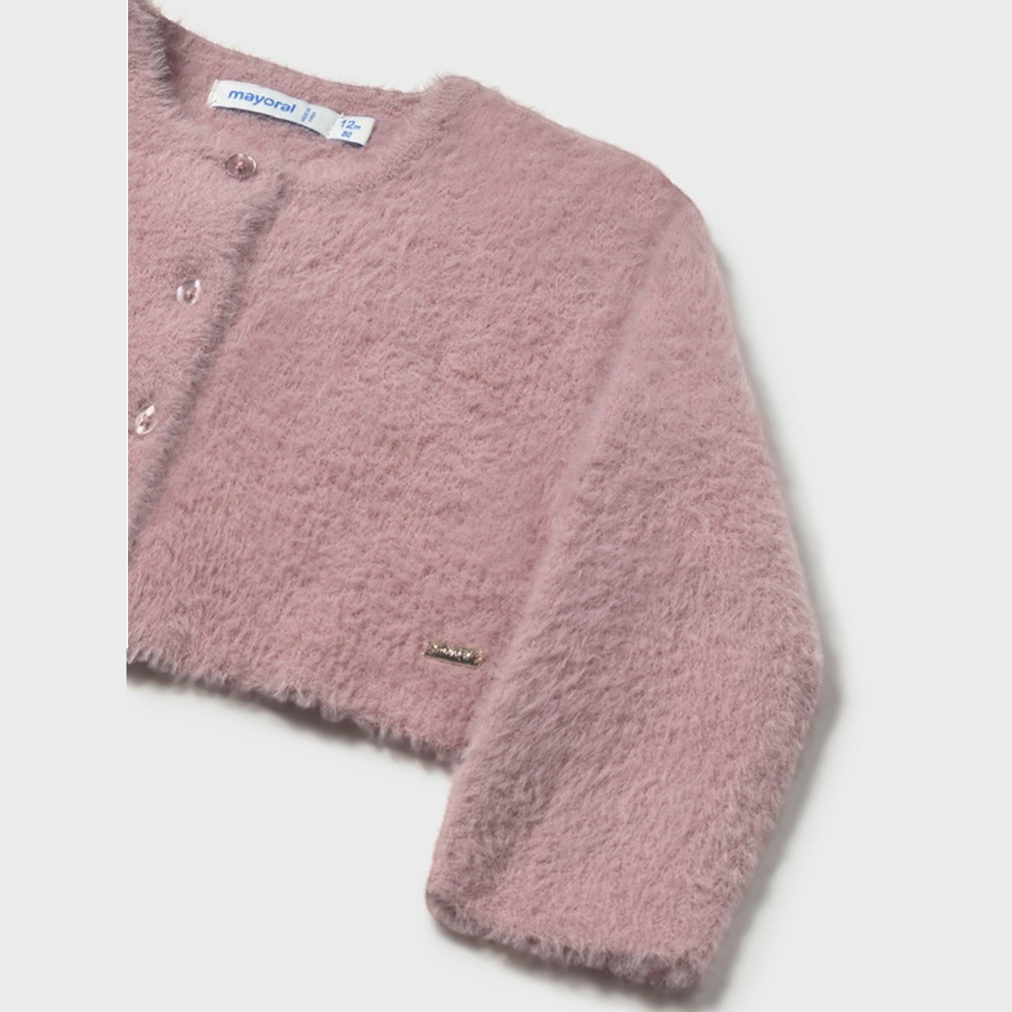Cardigan pellicciotto Bimba Rosa 2357/64 - NANU' BABY