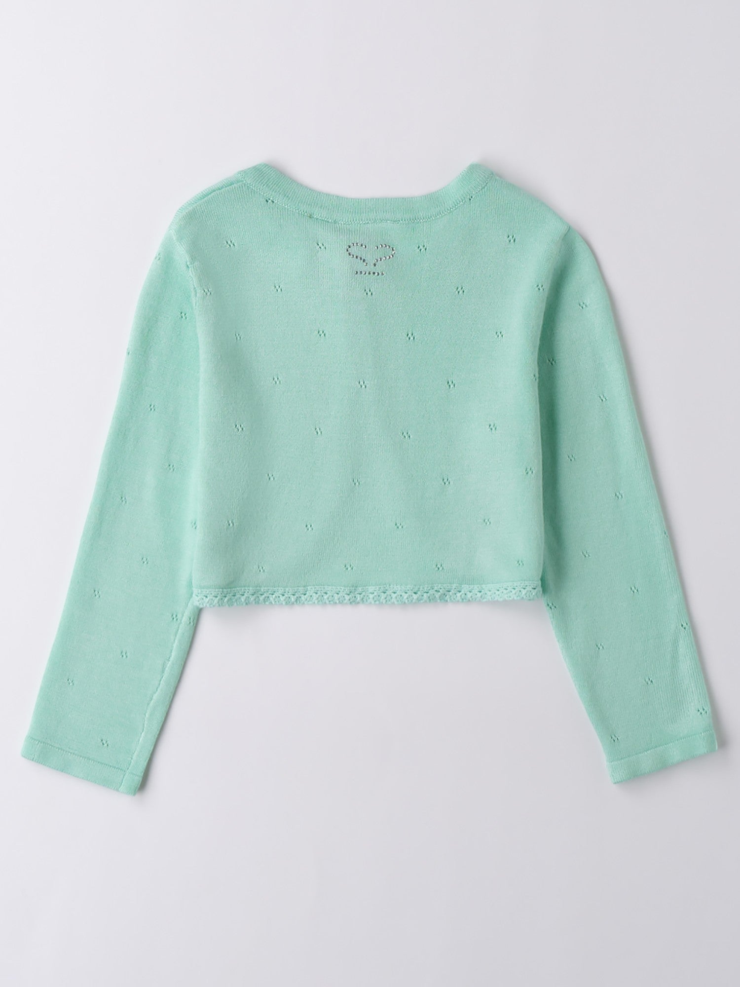 Cardigan Scaldacuore Bimba VERDE 0B333/4634 - NANU' BABY