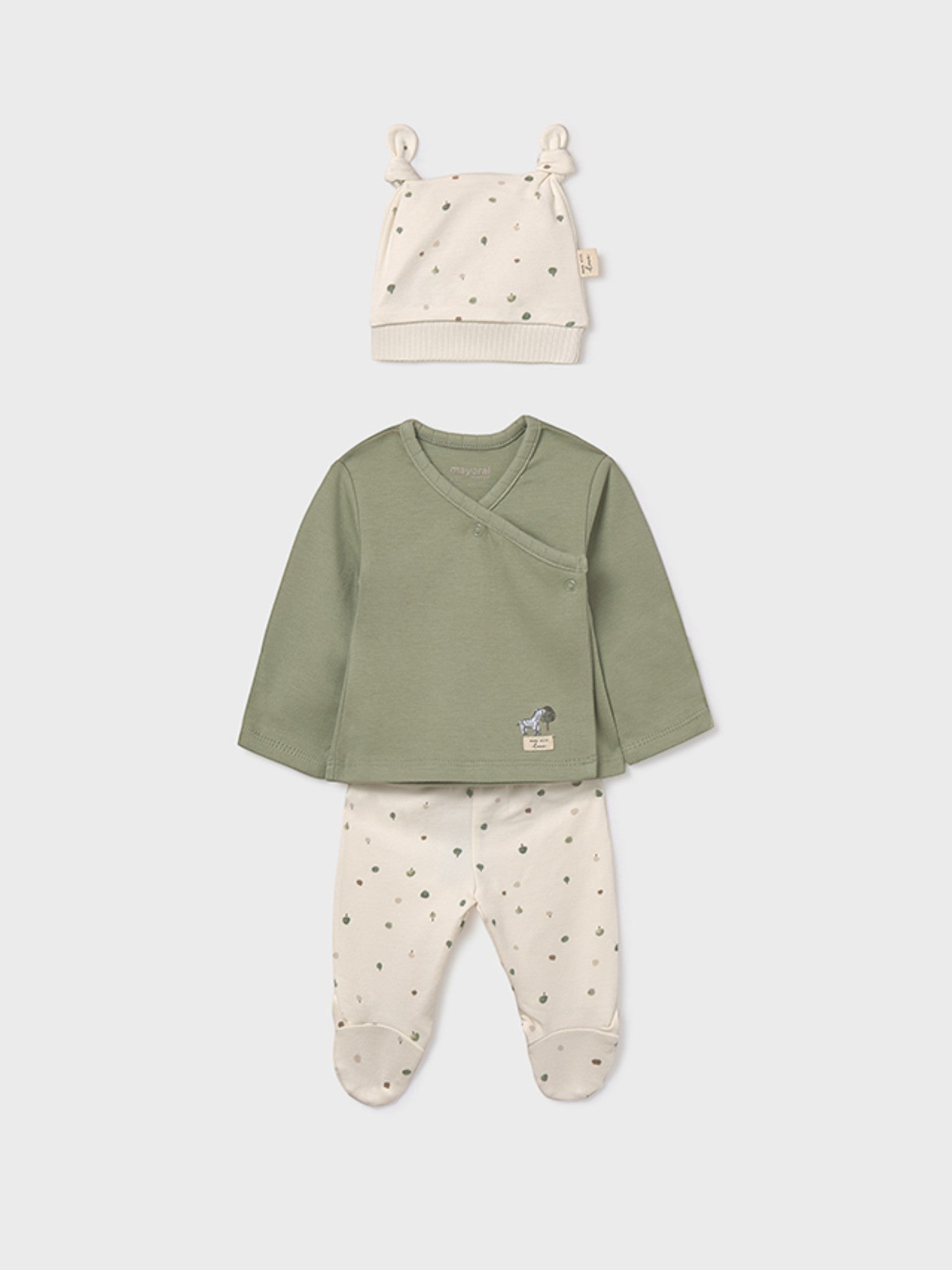 Completo nascita Neonato Verde 9980/36 - NANU' BABY