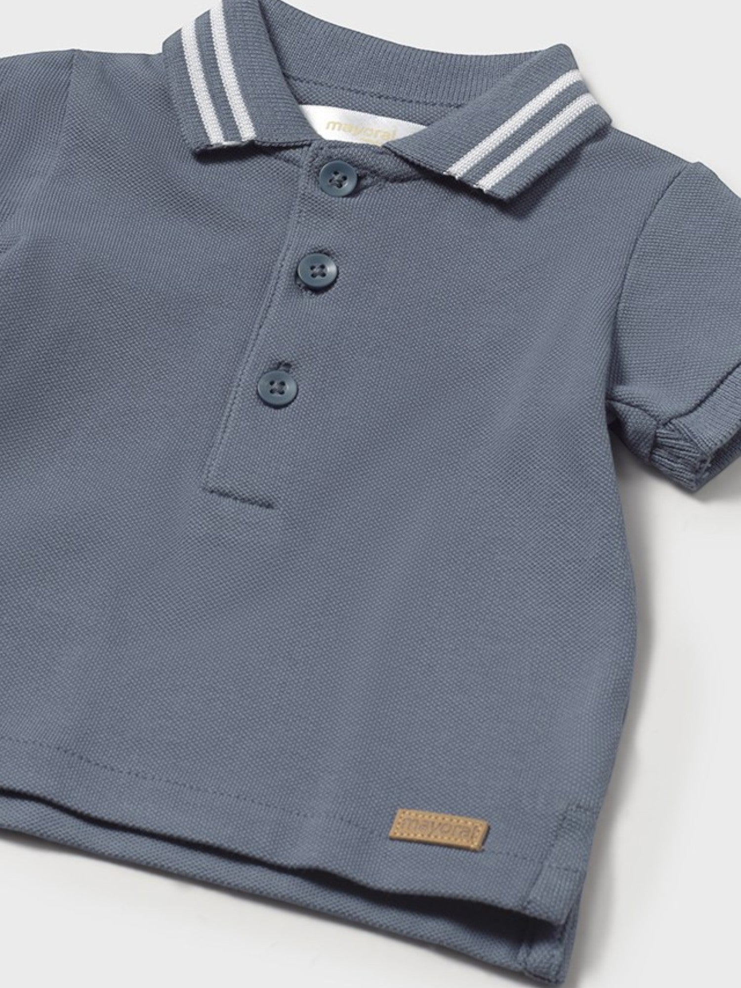 Polo manica corta Bimbo AZZURRO 190 /A - NANU' BABY