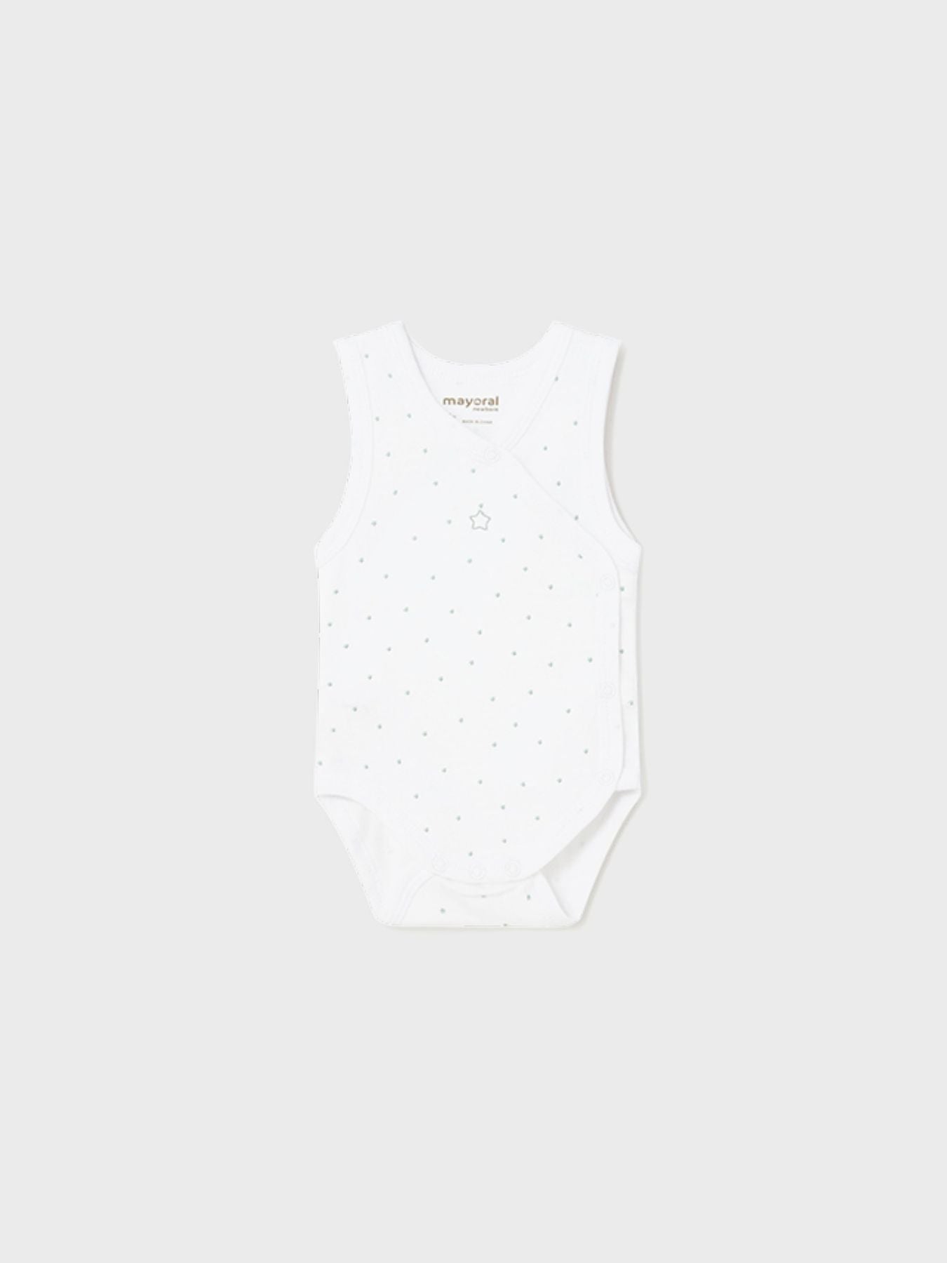Body m/s Neonato BIANCO 1719 - NANU' BABY