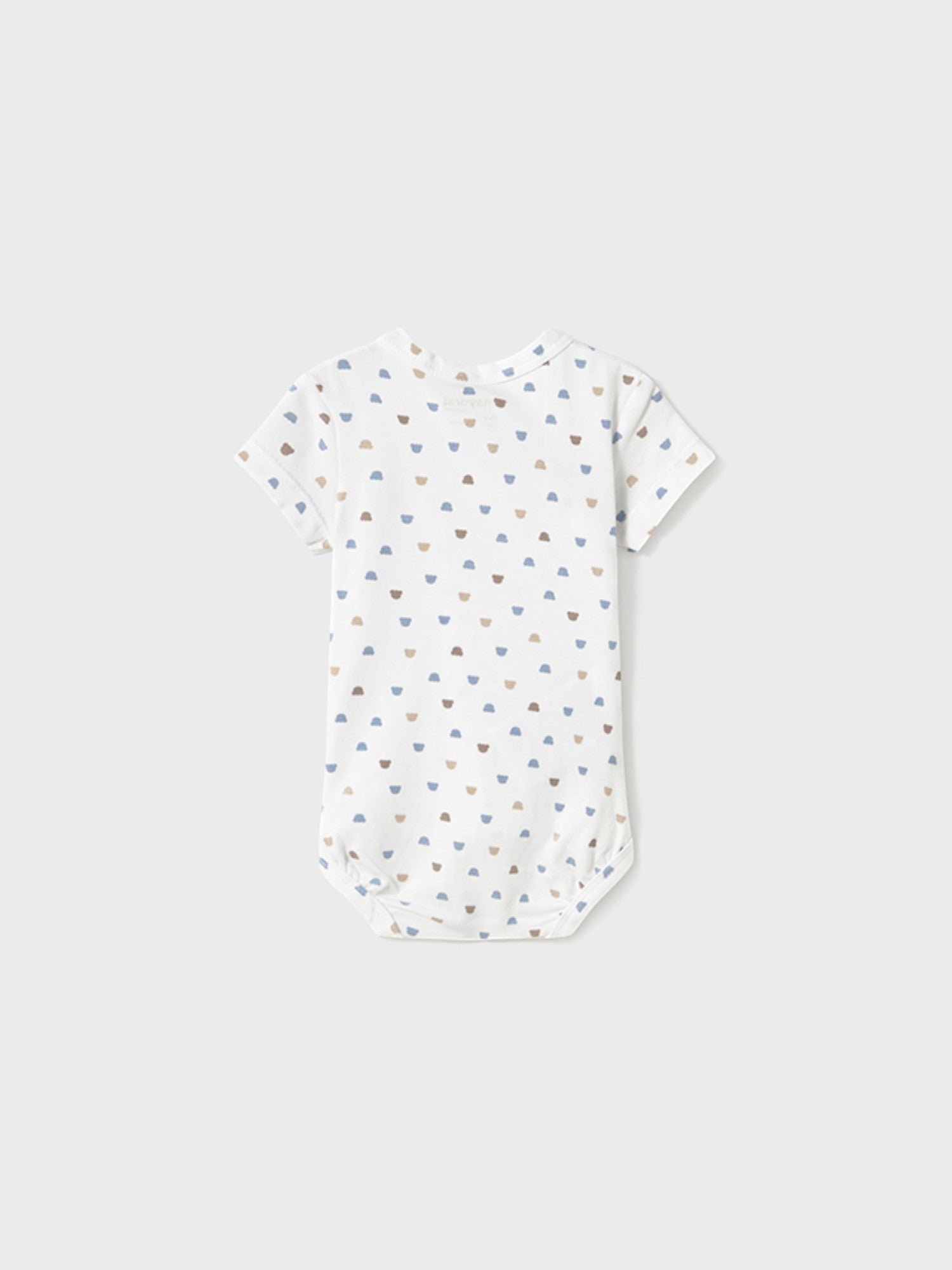 Body manica corta Neonato AZZURRO 1703 /A - NANU' BABY