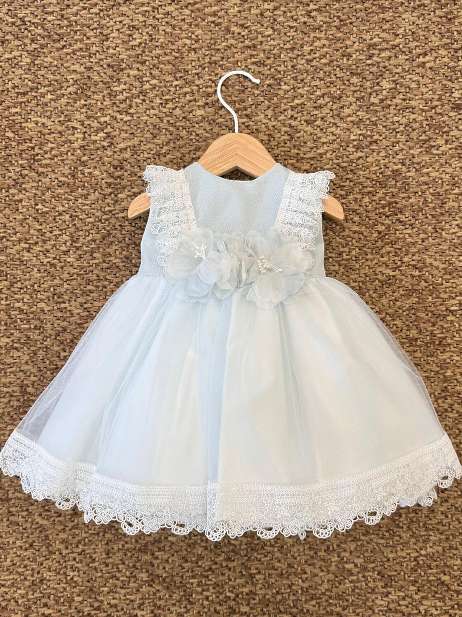 Abito Cerimonia Bimba AZZURRO FB086/AP - NANU' BABY