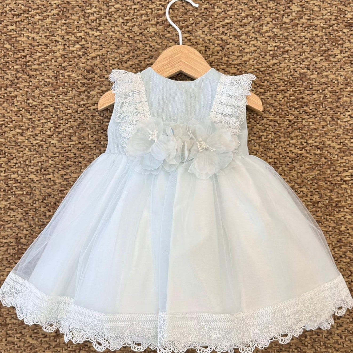 Abito Cerimonia Bimba AZZURRO FB086/AP - NANU' BABY