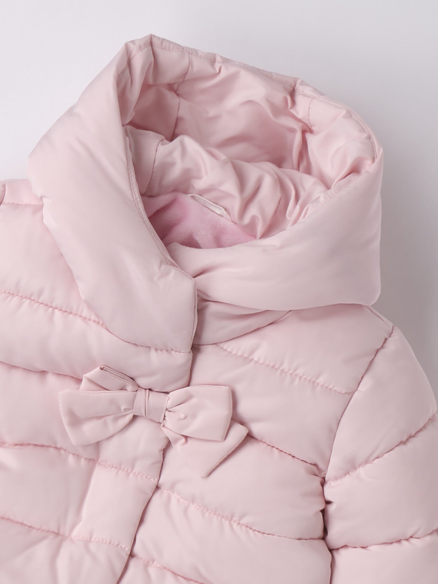 Giubbotto Imbottito Tessuto Termico Bimba Rosa 3F737/2714 - NANU' BABY
