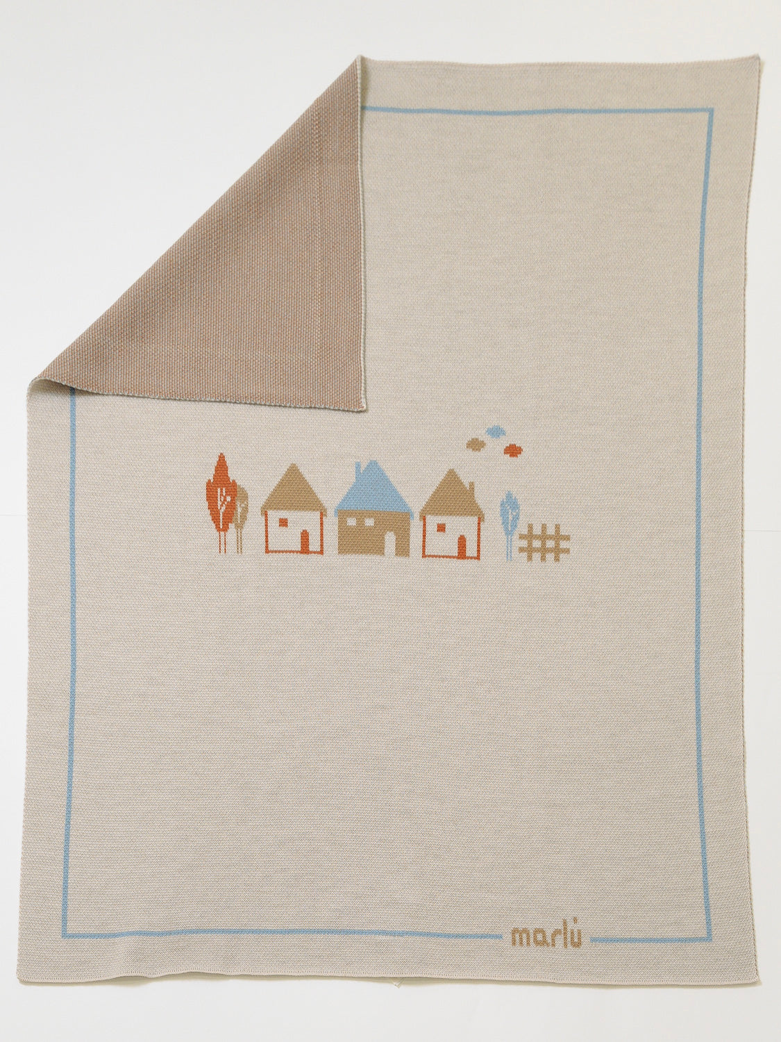 Coperta Neonato TORTORA IN5180/C - NANU' BABY