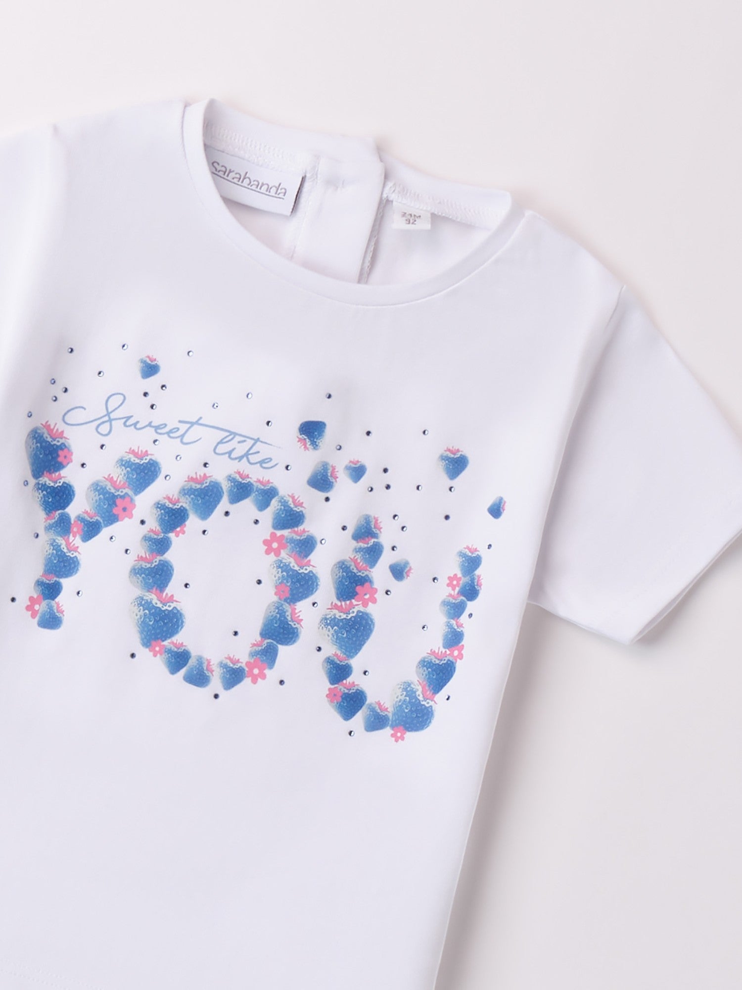 T-Shirt Bimba BIANCO 0B312/0113 - NANU' BABY