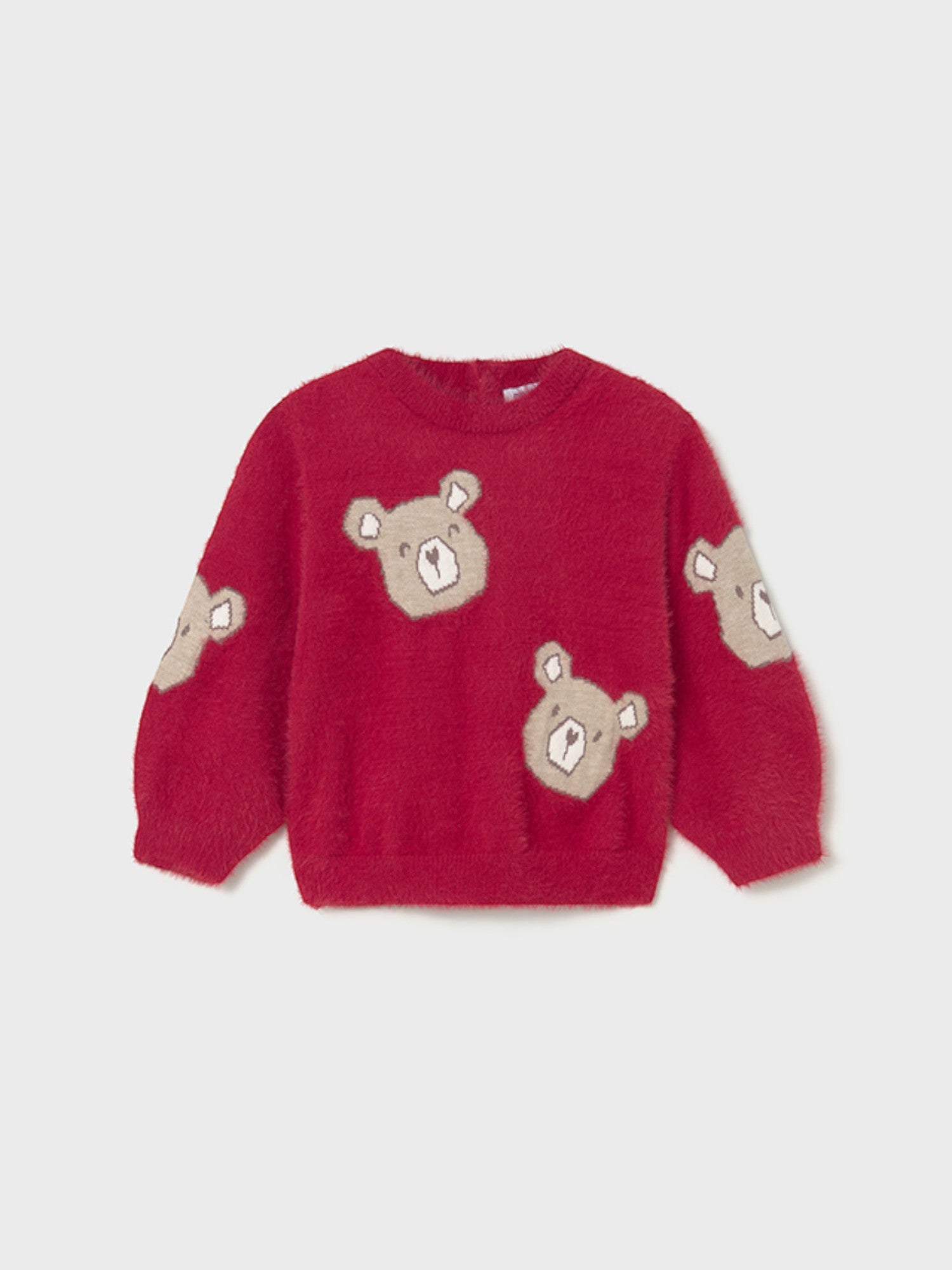 Maglione pelo Bimba Rosso 2356/59 - NANU' BABY