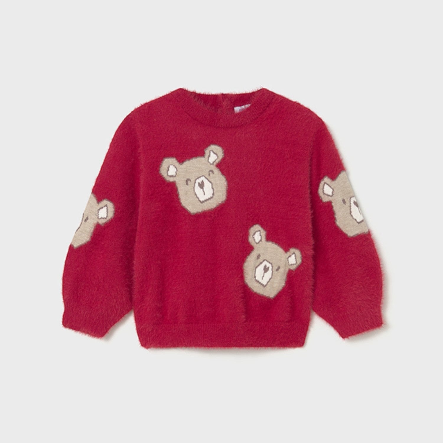 Maglione pelo Bimba Rosso 2356/59 - NANU' BABY