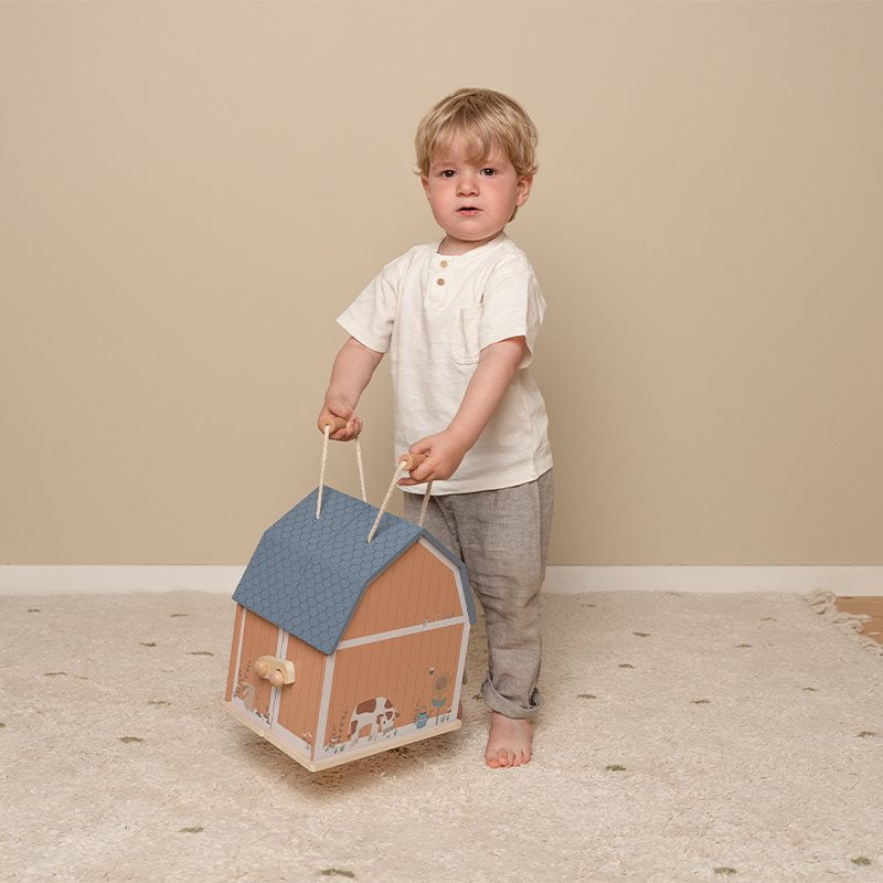 Casa delle bambole Piccola Fattoria MULTICOLORE LD7152 - NANU' BABY