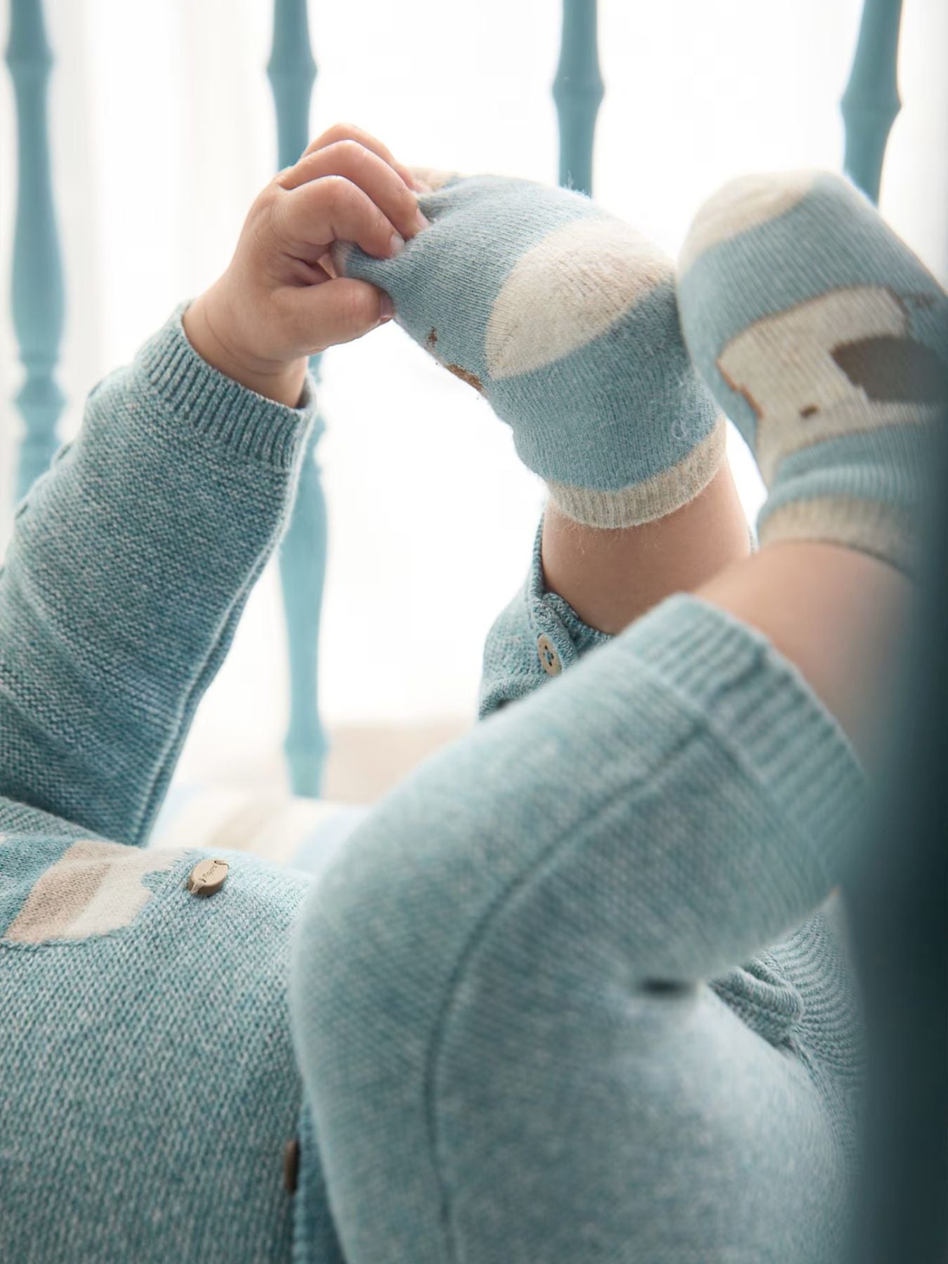 Set 4 calze BLU 1D-9759/PB - NANU' BABY