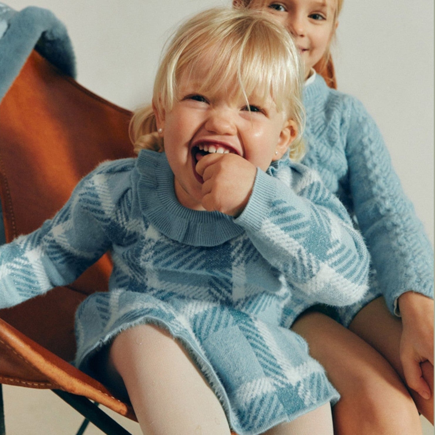 Completo Gonna Tricot Quadri Verde ABEL LULA NANÙ BABY