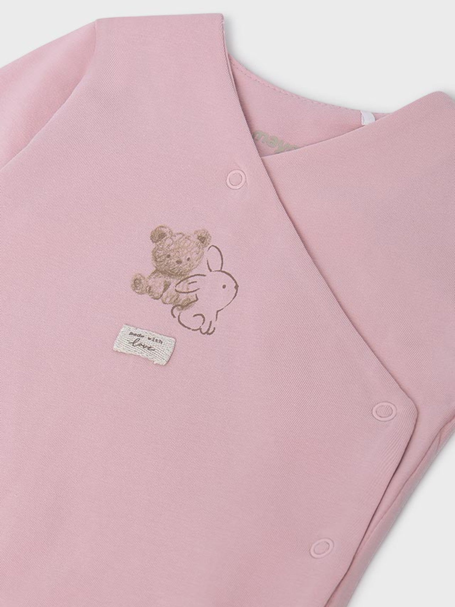 Set regalo pigiama Neonata ROSA 9907 /R - NANU' BABY