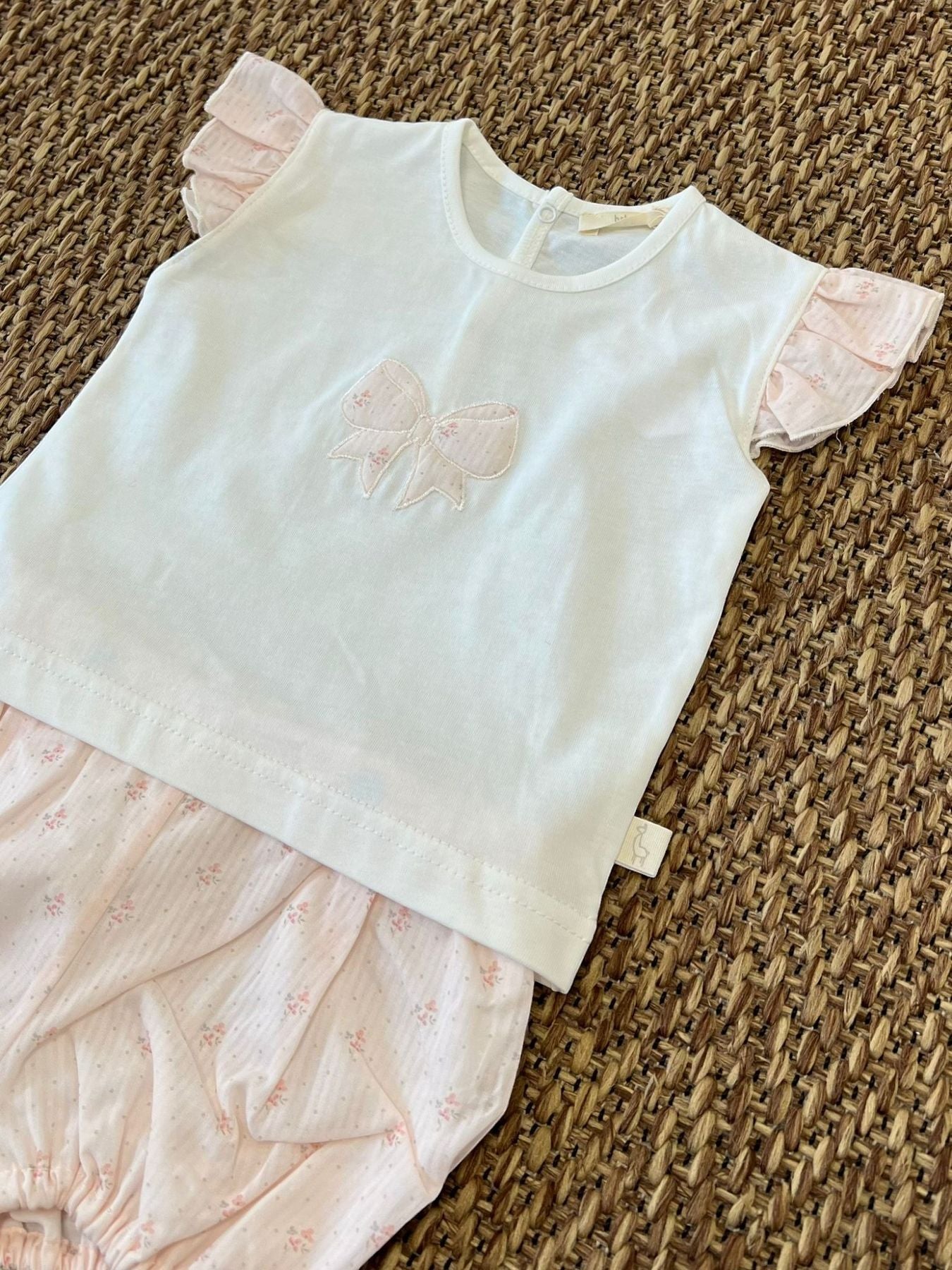 Completo Flora Bimba ROSA FLORA FL44/83G - NANU' BABY