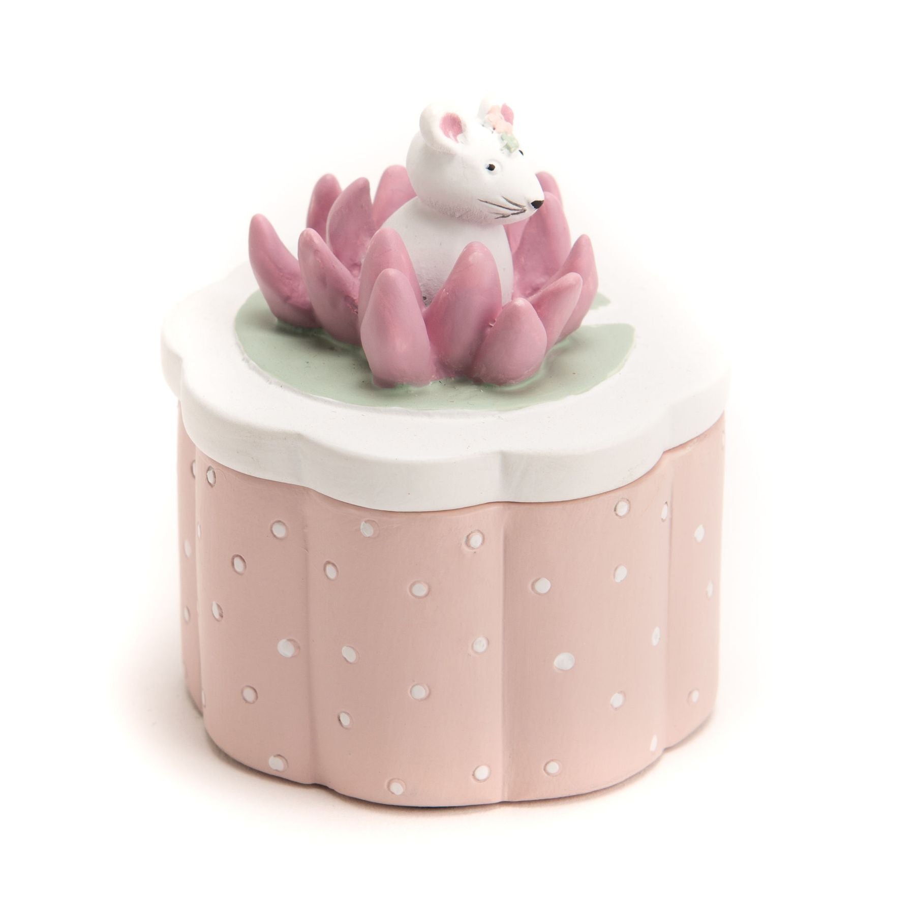 Cofanetto per dentini Fleurs ROSA 159117 - NANU' BABY