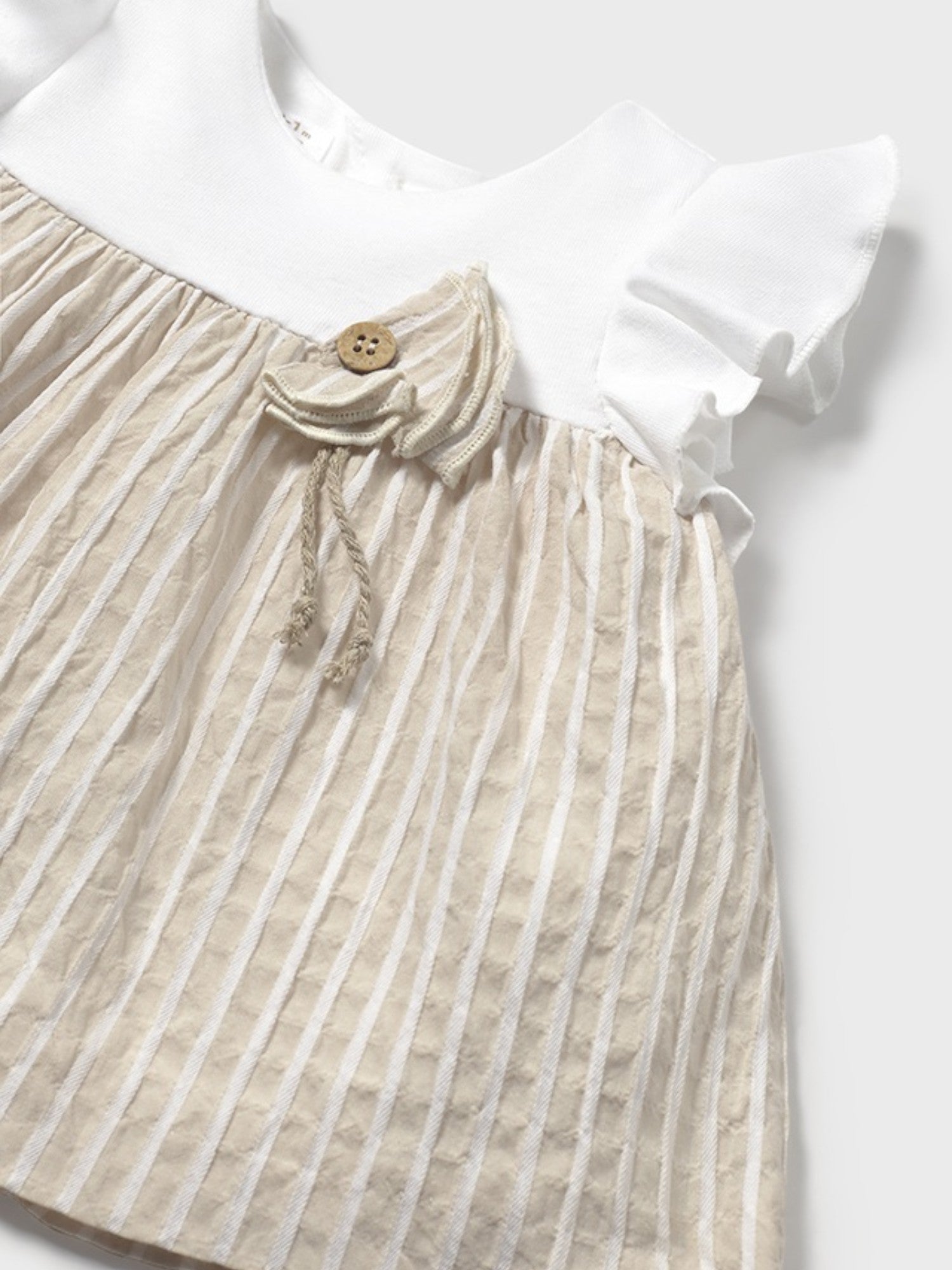 Abito Bimba AVORIO 1845 /A - NANU' BABY