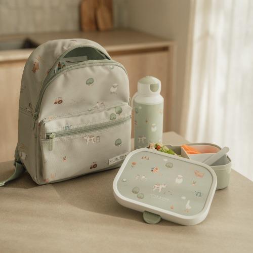 Lunch box con divisori Verde 107440065399 - NANU' BABY