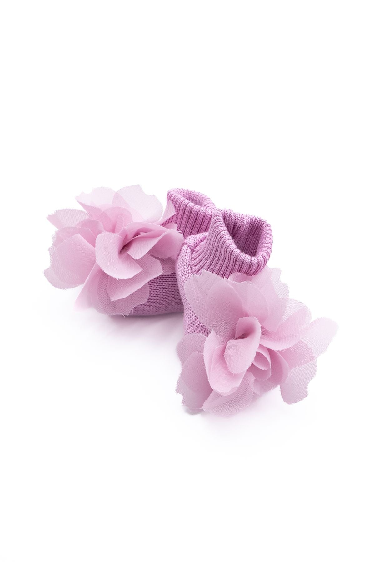 Babbucce Fiore Neonata CORALLO EL35S - NANU' BABY