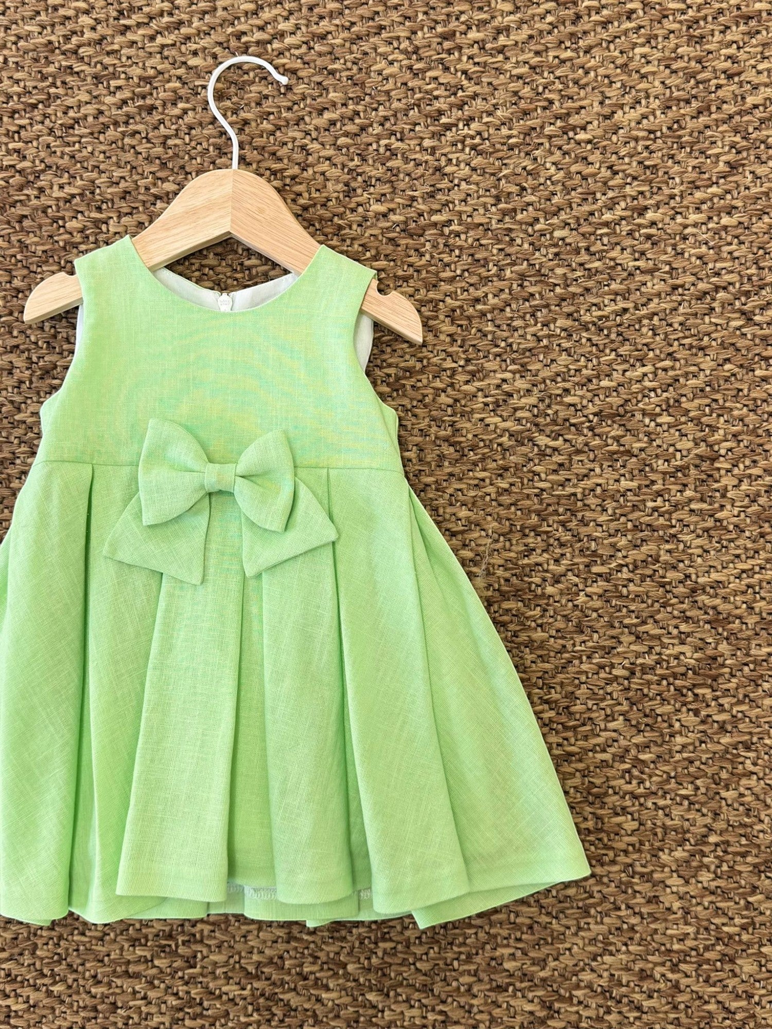 Abito Bimba VERDE FF39007/T26/V - NANU' BABY