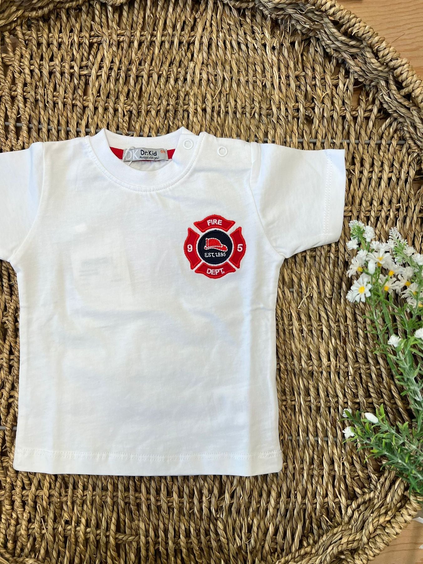 T-shirt Lets'go Bimbo BIANCO PRESERVE DK503 - NANU' BABY